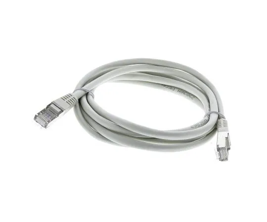 63-7495-05 Decelect Forgos Grey PVC Cat5 Cable F/UTP, 2m Male RJ45/Male RJ45 CR503B2