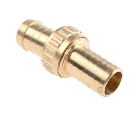 63-7493-04 Nitto Kohki Straight Brass Hose Connector, 3/4 in G Male 27260A4