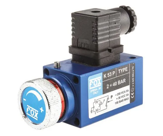 63-7476-16 RS PRO Pressure Switch, G 1/4 2bar to 40 bar 296-9989