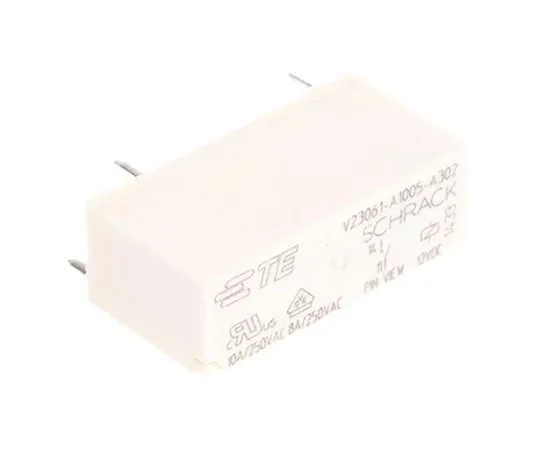 63-7451-92 TE Connectivity SPST Non-Latching Relay PCB Mount, 12V dc Coil, 8A V23061A1005A302