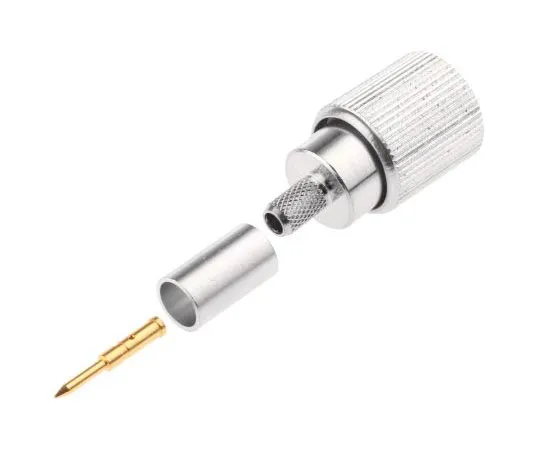 63-7539-23 Telegartner 75Ω Straight Cable Mount 1.6/5.6 Connector, Plug,Crimp Termination 0 → 1GHz, BT 3002 J01070A2002