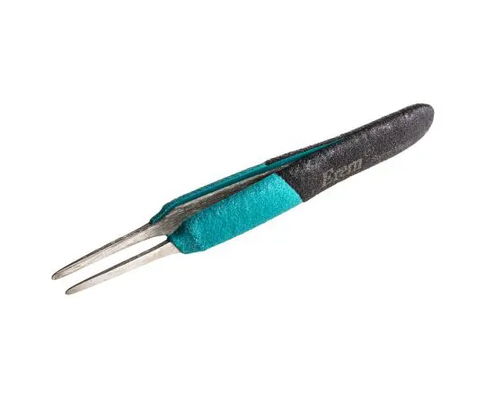 63-7515-64 Erem by Weller 120 mm, Anti-Magnetic Stainless Steel, Straight; Flat; Rounded, ESD Anti-Acid Tweezers E2ASA