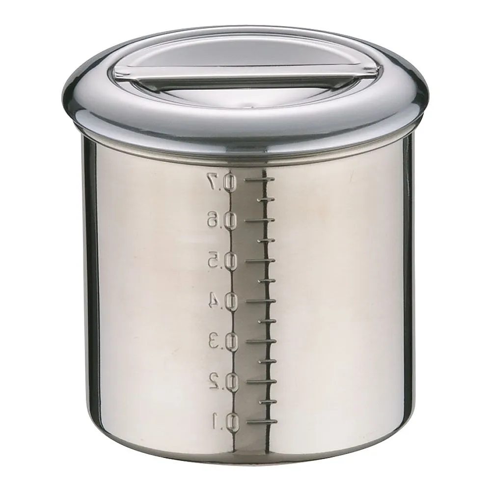 62-6385-84 Eco Clean 18-8 Inner Lid Kitchen Pot (Graduated) 10 cm AEK1102