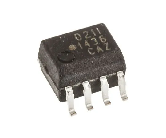 63-7358-53 Broadcom, HCPL-0211-000E DC Input Schmitt Trigger Output Optocoupler, Through Hole, 8-Pin SOIC HCPL-0211-000E