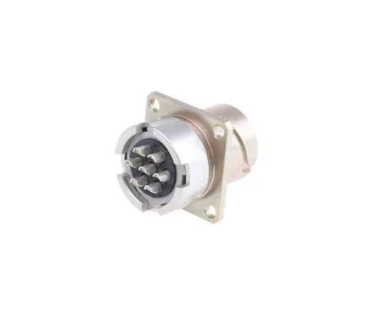 63-7406-25 Souriau 840 Series Panel Mount Connector, 7 contacts Socket 84021172