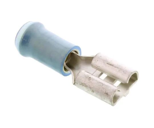 63-7362-72 TE Connectivity PIDG FASTON .250 Series Insulated Crimp Receptacle, 6.35 x 0.81mm, 1mm² to 2.5mm², 17AWG to 13AWG, Tin 9-160313-2