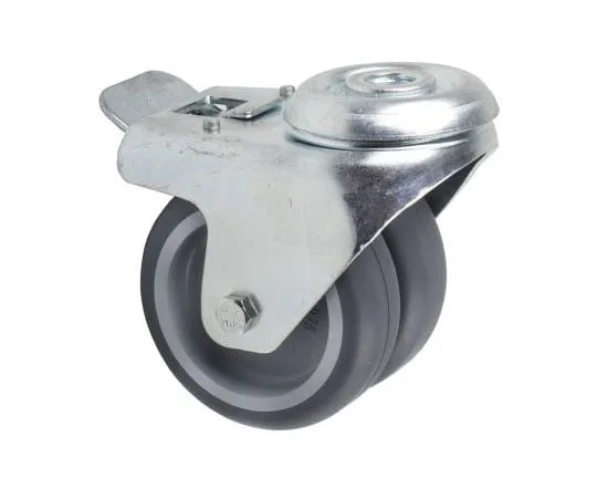 63-7395-82 Tente Stem Swivel Castors 1977PJO075P30-13, 80kg, Thermoplastic Rubber tyres 1977PJO075P30-13