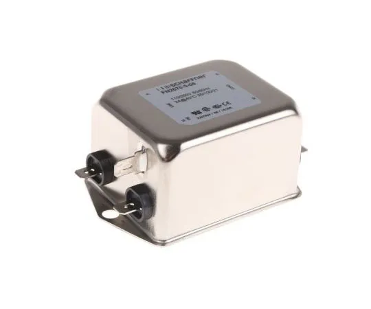 63-7430-04 Schaffner FN2070 Series 3A 250 V ac 400Hz Chassis Mount RFI Filter, with Tab Terminals FN2070-3-06