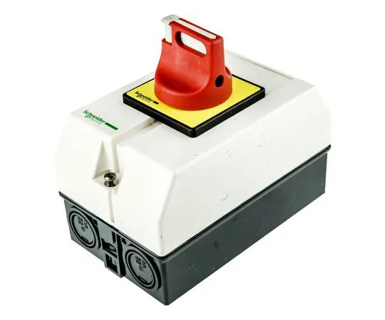 63-7453-06 3 Pole Panel Mount Non F***d Isolator Switch, 20 A, 7.5 kW, IP65 VCF0GE