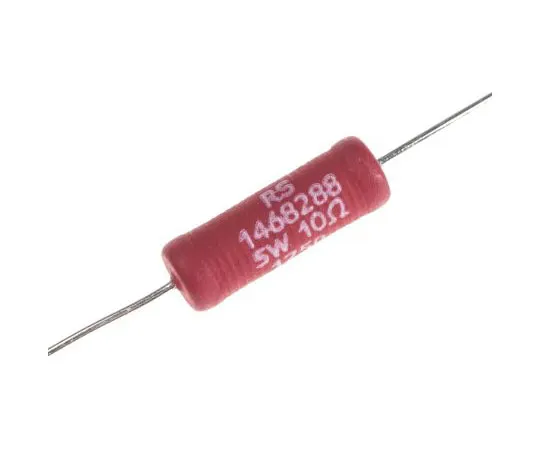 63-7376-57 RS PRO 10Ω 5W Through Hole Fixed Resistor ±5% ±20ppm/°C 146-8288