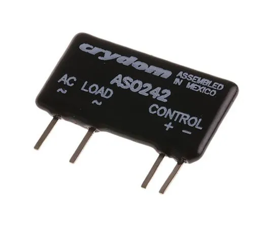 63-7471-55 Sensata / Crydom 2 A rms Solid State Relay, Zero Cross, PCB Mount, SCR, 280 V rms Maximum Load ASO242