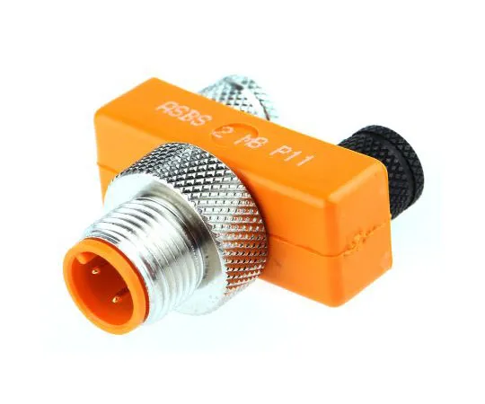 63-7450-01 Belden Tee 3 Pole M12 Plug to 3 Pole M8 Socket Adapter ASBS2-M8