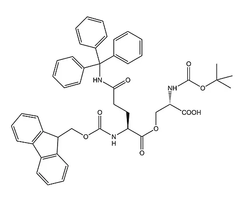 61-0390-65　［Discontinued］Boc-Ser(Fmoc-Asn(Trt))-OH 852257 1G　8.52257.0001