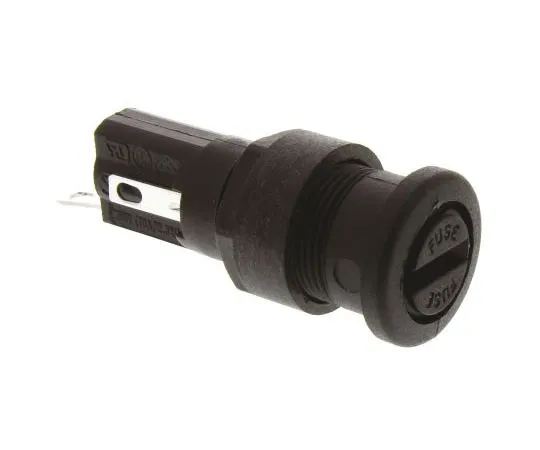 63-7504-08 Bulgin BT172D Series 16A Slotted Cap Panel Mount F*** Holder for 5 x 20mm F***, PC2 FX0455