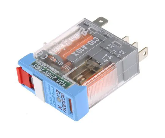 63-7498-26 RelecoC10 SPDT Non-Latching Relay PCB Mount, 230V ac Coil, 10A C10-A10X / AC 230 V
