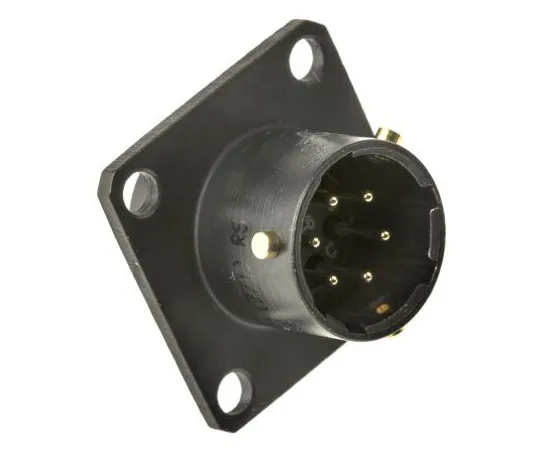 63-7479-89 Amphenol 62GB Series, 6 Way Box Mount MIL Spec Circular Connector Receptacle, Pin Contacts,Shell Size 10, Bayonet 62LC-12E10-06PN(771)