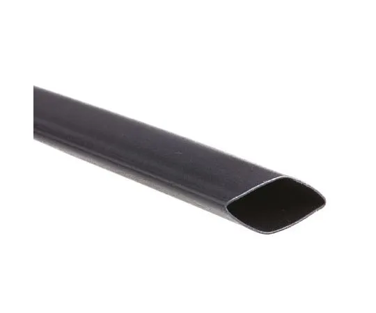 63-7391-64 TE Connectivity Black Halogen Free Heat Shrink Tubing 9.5mm Sleeve Dia. x 6m Length, CGPT Series 2:1 Ratio CGPT-R-9.5-0