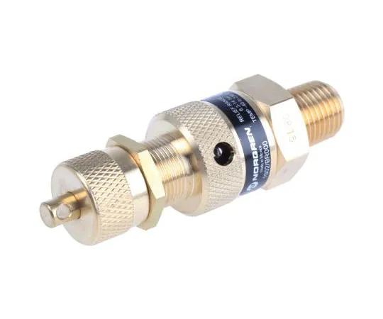 63-7526-19 Norgren Pressure Relief Valve, 1/4 in G 1/4 Male 1002/BR000