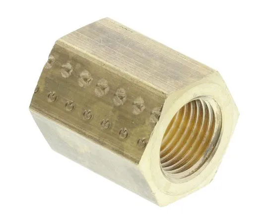 63-7484-71 Legris Brass 1/8 in BSPP Female x 1/8 in BSPP Female Straight Coupler Threaded Fitting 0155 10 10