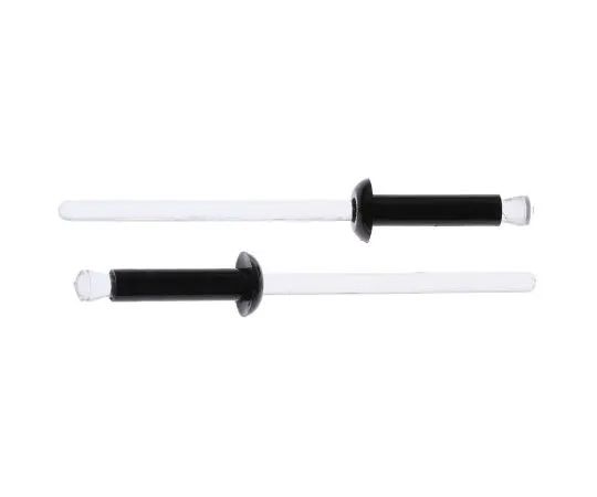 63-7515-26 12.7mm Black Plain Nylon Clinch Rivet, 3.2mm diameter, 7 → 10 mm Thickness CR 32-3-1