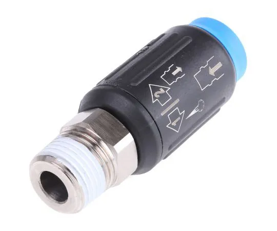 63-7539-14 Legris Pneumatic Quick Connect Coupling Reinforced Polymer 1/2 in Threaded 9405U06 21