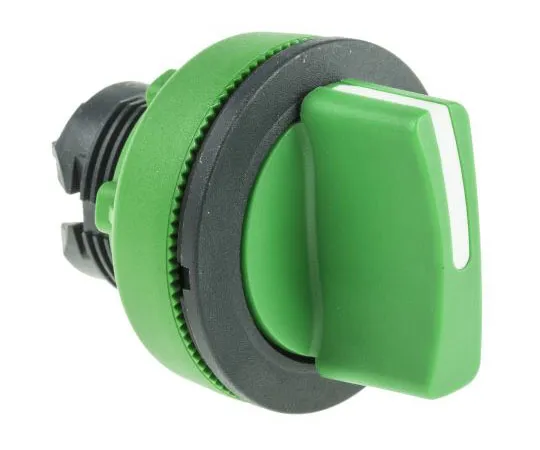 63-7389-27 Schneider Electric Harmony XB5 3 Position Selector Switch Head Standard Handle Green Spring Return to Centre ZB5FD503