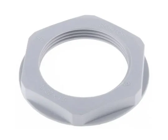 63-7546-82 Lapp Grey Fibreglass PA Cable Gland Locknut, M32 Thread, IP68 53119040