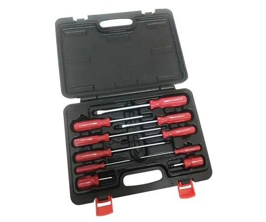 63-7436-43 RS Pro Engineers Slotted Flared; Pozidriv Screwdriver Set 10 Piece 228-4137