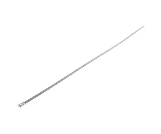 63-7381-88 RS PRO Metallic 316 Stainless Steel Roller Ball Cable Tie, 360mm x 4.6 mm 159-5329