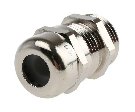 63-7444-30 Lapp Skintop PG11 Cable Gland With Locknut, Nickel Plated Brass, IP68 52003510+52015790