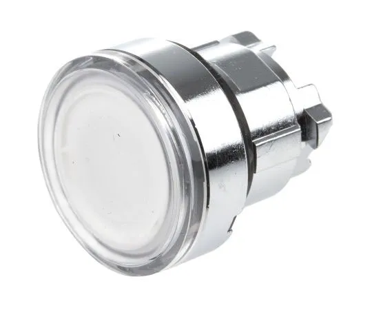 63-7493-96 Schneider Electric Harmony XB4 Series, White Push Button Head, Spring Return, 22mm Cutout ZB4BW313
