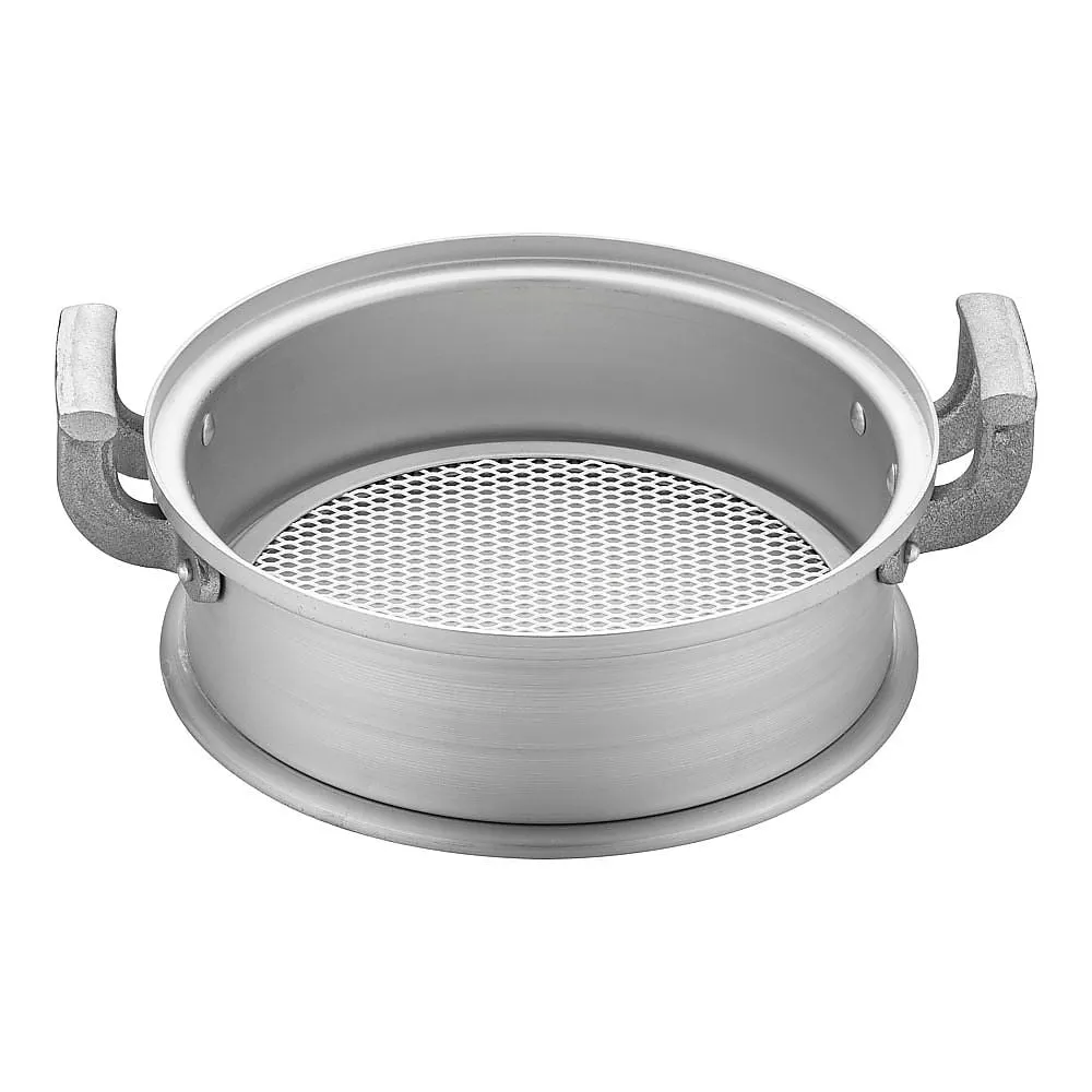 62-6442-64 Aluminum Chinese Seiro Meat (for Hot Pot with Circles) 30 cm