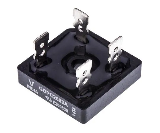 63-7523-39 Vishay VS-GBPC2508A, Bridge Rectifier, 25A 800V, 4-Pin GBPC-A VS-GBPC2508A