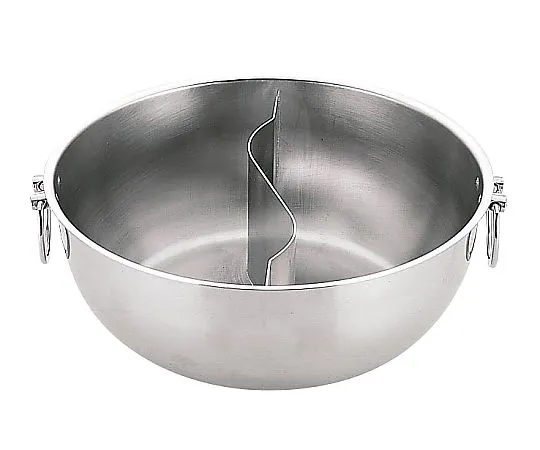 62-6786-41 UK18-0 Shabu-shabu Hotpot with Partition 25 cm
