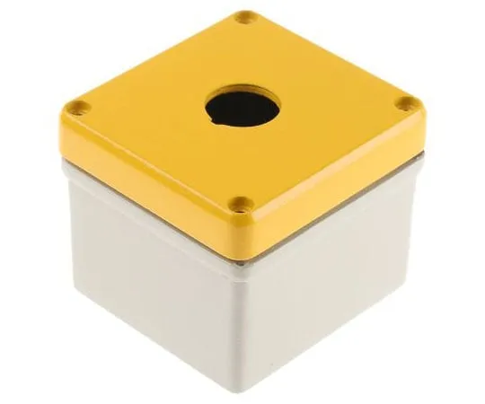 63-7479-71 Eaton M22 Push Button Enclosure, 1 Hole RAL7032, 22mm Diameter Aluminium 118456 & M22-I1MGE-SAL