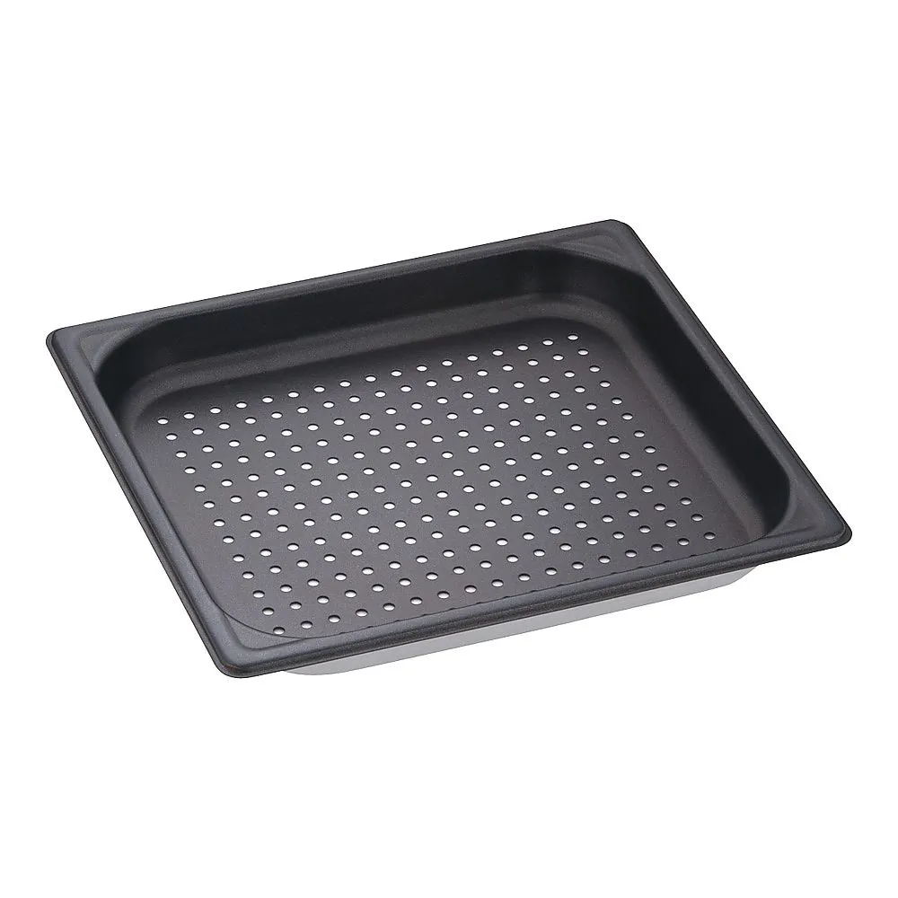 62-6361-90 Aluminum Non-Stick Hole Hotel Pan 2/3 x 40 mm Meister