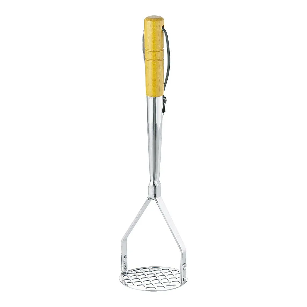 62-6469-73 Wooden handle work potato masher small