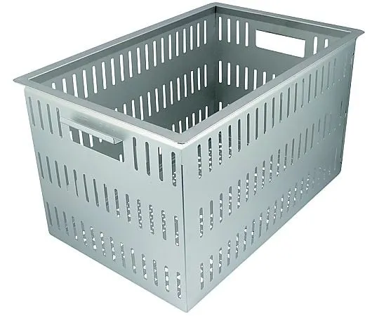 68-4536-72 18-8 Lightweight Stainless SteelContainer Bottom High Ventilation Type 515 x 340 x H290mm ST-1A290