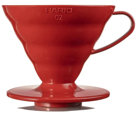 67-3056-54 V60 Transparent Dripper 02 Red VDR-02-R