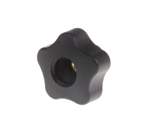 63-7550-78 Elesa Black Polymer Knob 69848, M6 x 12 69848