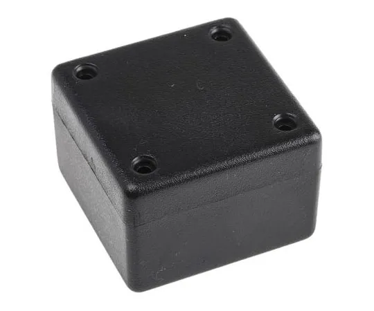 63-7612-94 Hammond 1594, ABS Enclosure, IP54, 56 x 56 x 40.1mm 1594ABK