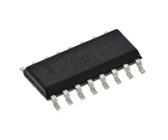 63-7605-79 ON Semiconductor MC14060BDG 14-stage Binary Counter, Up Counter, Uni-Directional, 16-Pin SOIC MC14060BDG