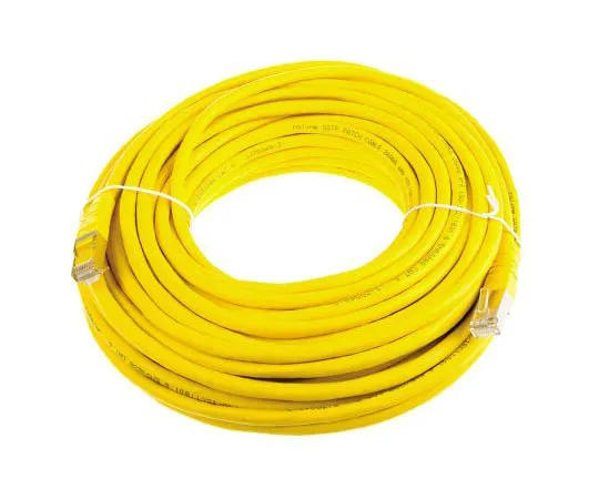63-7638-41 Roline Yellow Cat6 Cable S/FTP Male RJ45/Male RJ45, 20m 21.15.1402-20