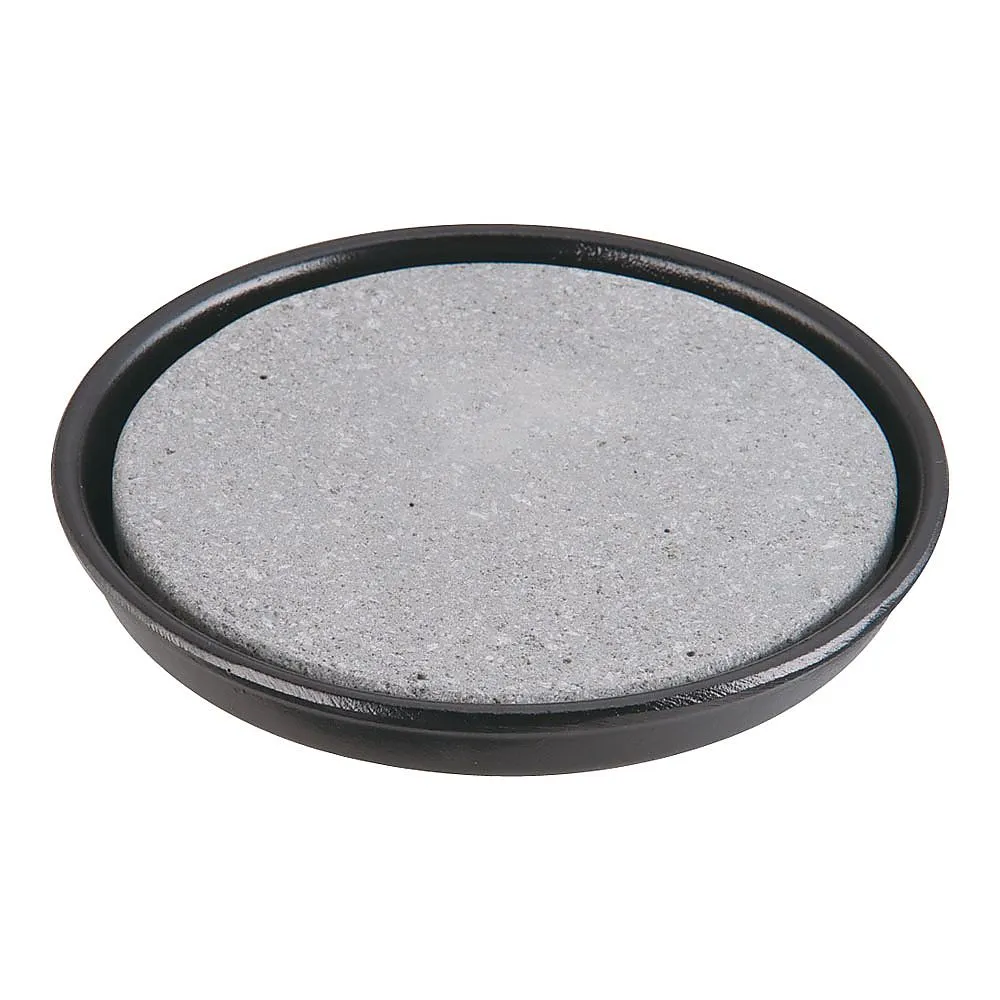 62-6794-18 Boulder Grilled Dish (w/Holder) ST-493