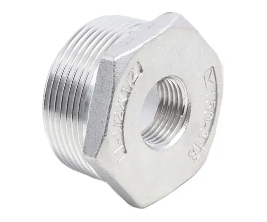 63-7592-37 RS PRO Stainless Steel Hexagon Bush 1-1/2in R(T) Male x 1/2in G(P) Female 1.18in 499-3580