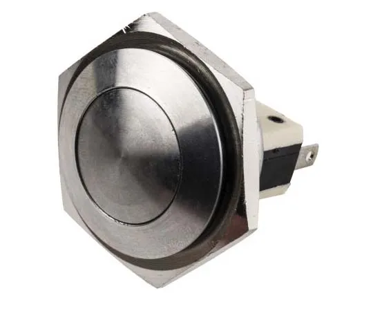 63-7730-24　Bulgin Single Pole Single Throw (SPST) Momentary Push Button Switch, IP66, 25.8 (Dia.)mm, Panel Mount, 250V ac　MP0038/3