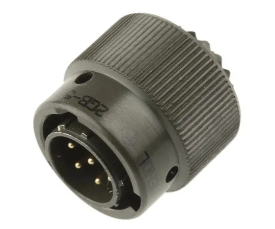 63-7620-90 Amphenol 62GB Series, 7 Way Cable Mount MIL Spec Circular Connector Plug, Pin Contacts,Shell Size 10, Bayonet Coupling, 62GB-56T10-07PN