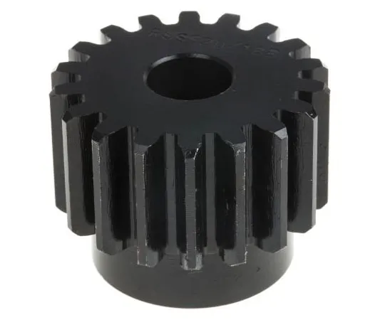 63-7607-13 RS PRO Steel 18 Teeth Spur Gear, 36mm Pitch Diam. , 30mm Hub Diam. , 12mm Bore Diam. 521-6575