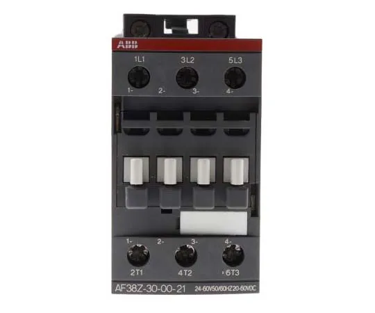 63-7738-88　ABB 3 Pole Contactor, 24 A, 24 V ac/dc Coil, AF Range, 3NO, 18.5 kW　1SBL296001R2100  AF38Z-30-00-21