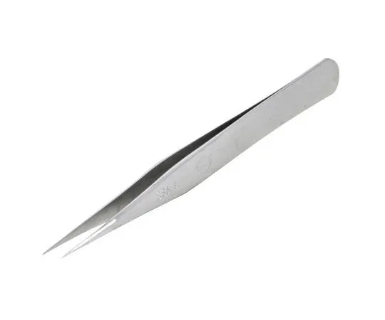 63-7557-21 Erem by Weller 120 mm, Anti-Magnetic Stainless Steel, Straight; Pointed, Anti-Acid Tweezers 3SASL